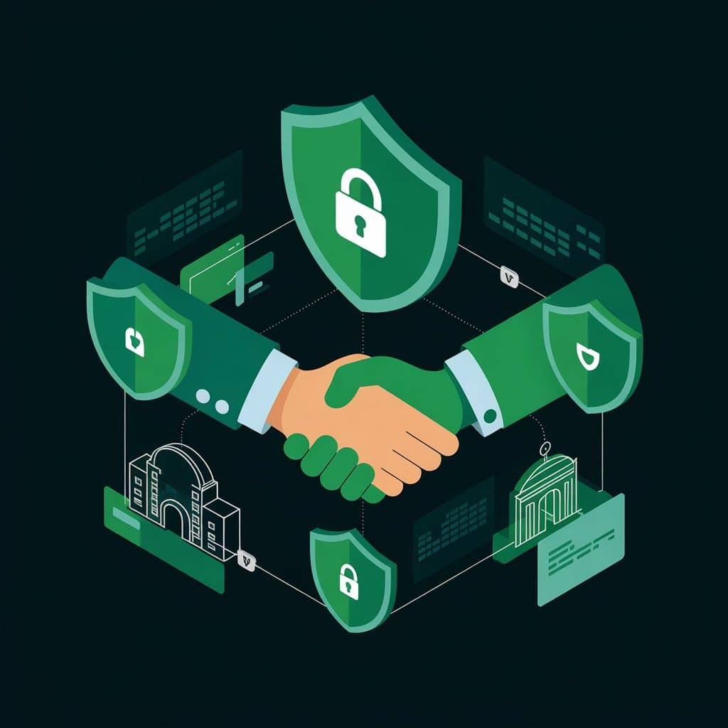 Safe trade illustration